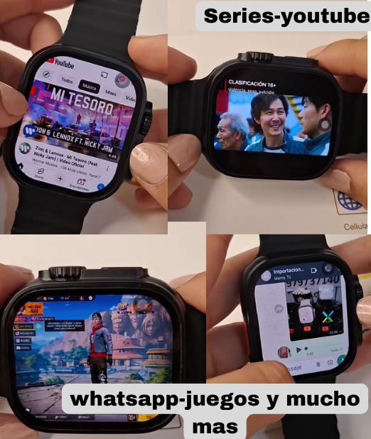 Reloj ultima generación +2 correas de regalo +Envio gratis